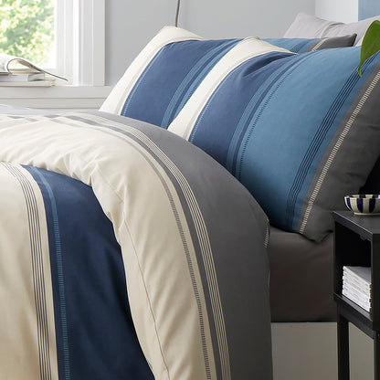 Betley Duvet Cover Set in Blue