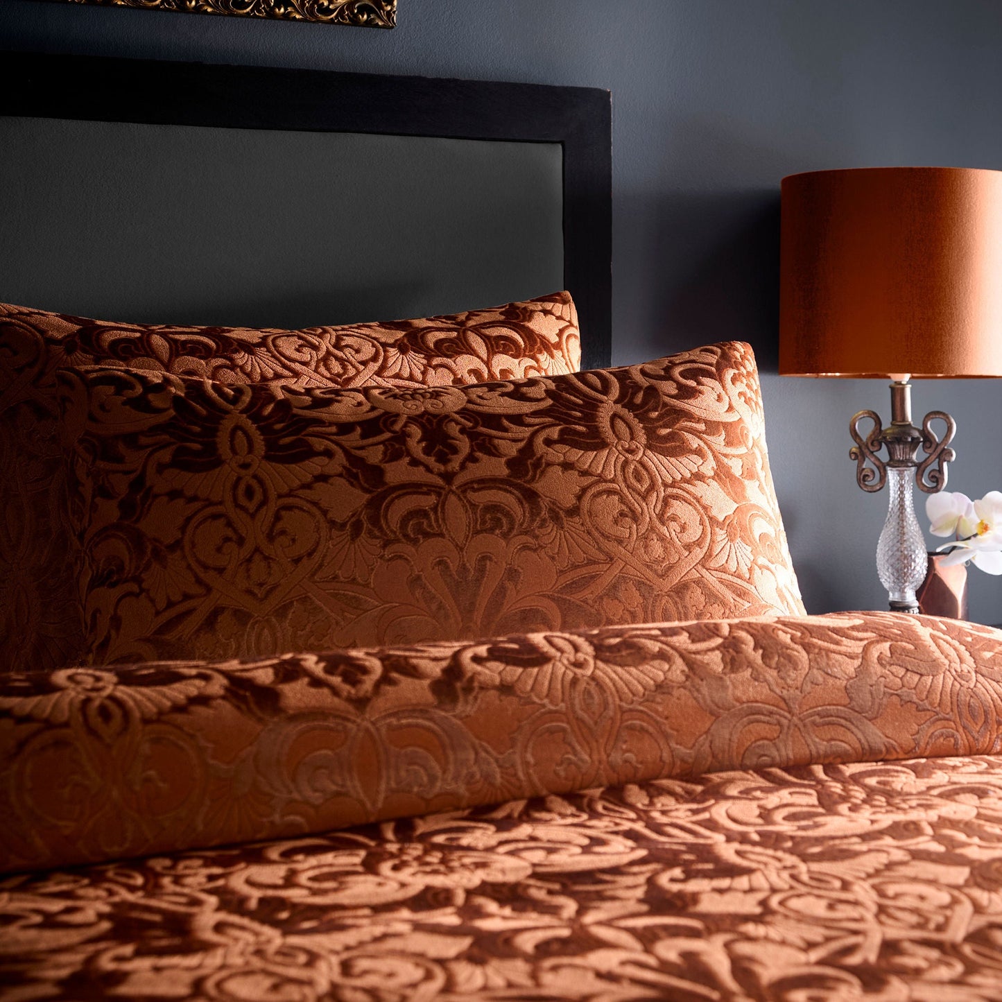 Firenza Duvet Cover Set in Spice