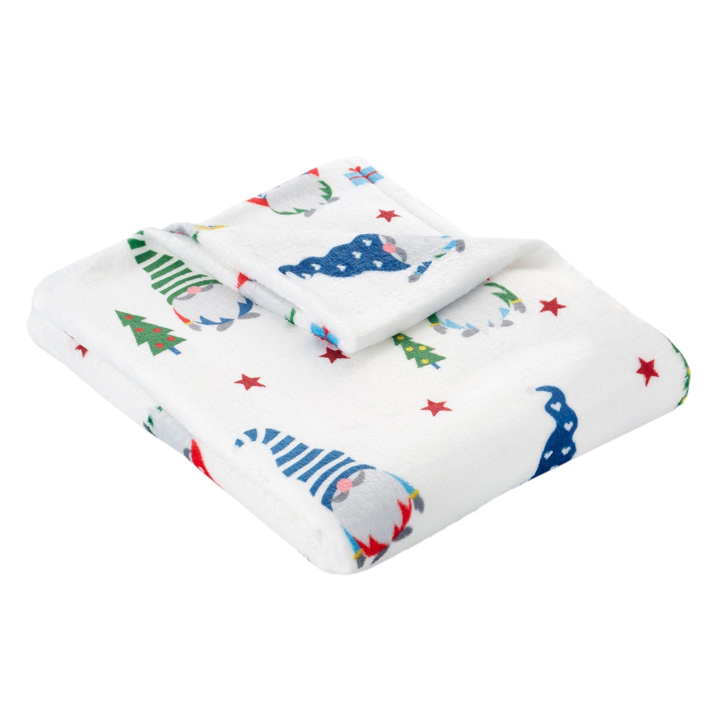 Festive Gonks Throw in Red