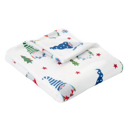 Festive Gonks Throw in Red