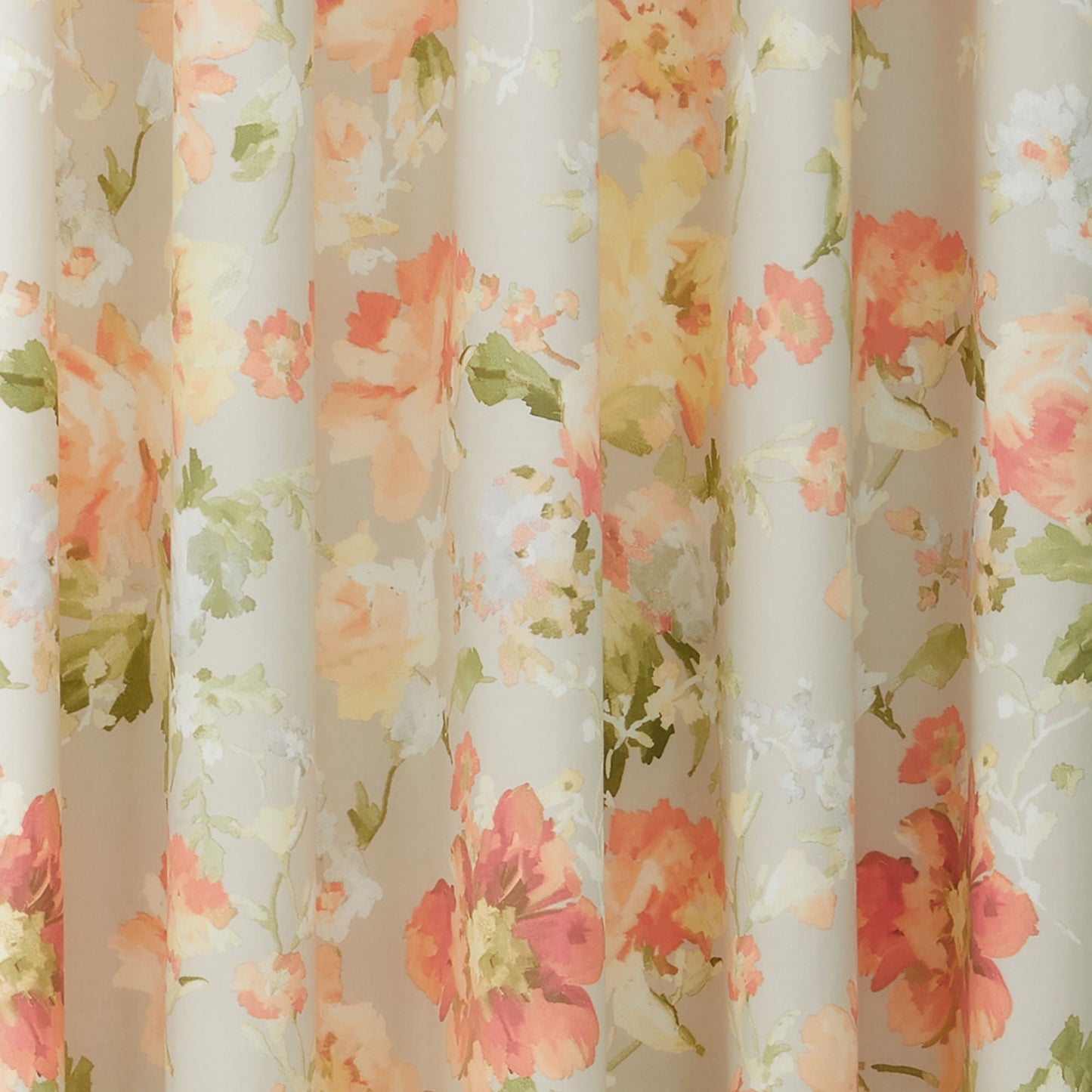 Flourette Eyelet Curtains in Natural