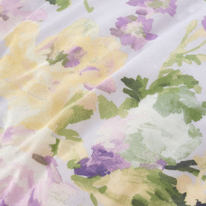 Flourette Duvet Cover Set in Lilac