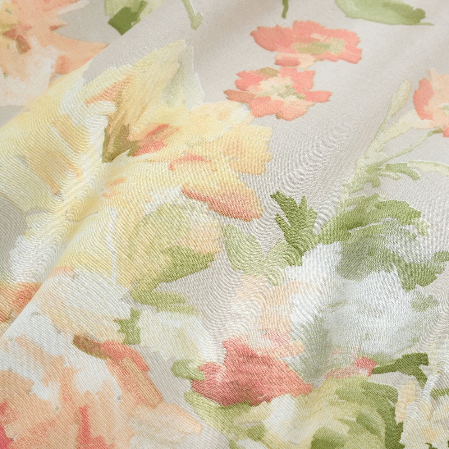 Flourette Duvet Cover Set in Natural