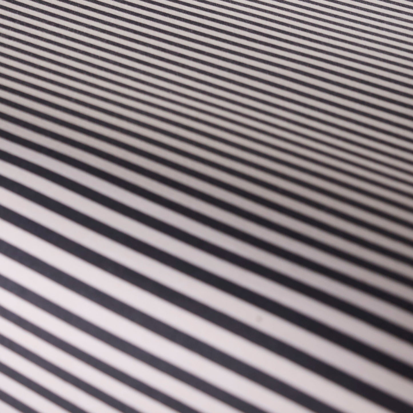 Festivo Circus Stripe 28cm Fitted Bed Sheet in Black