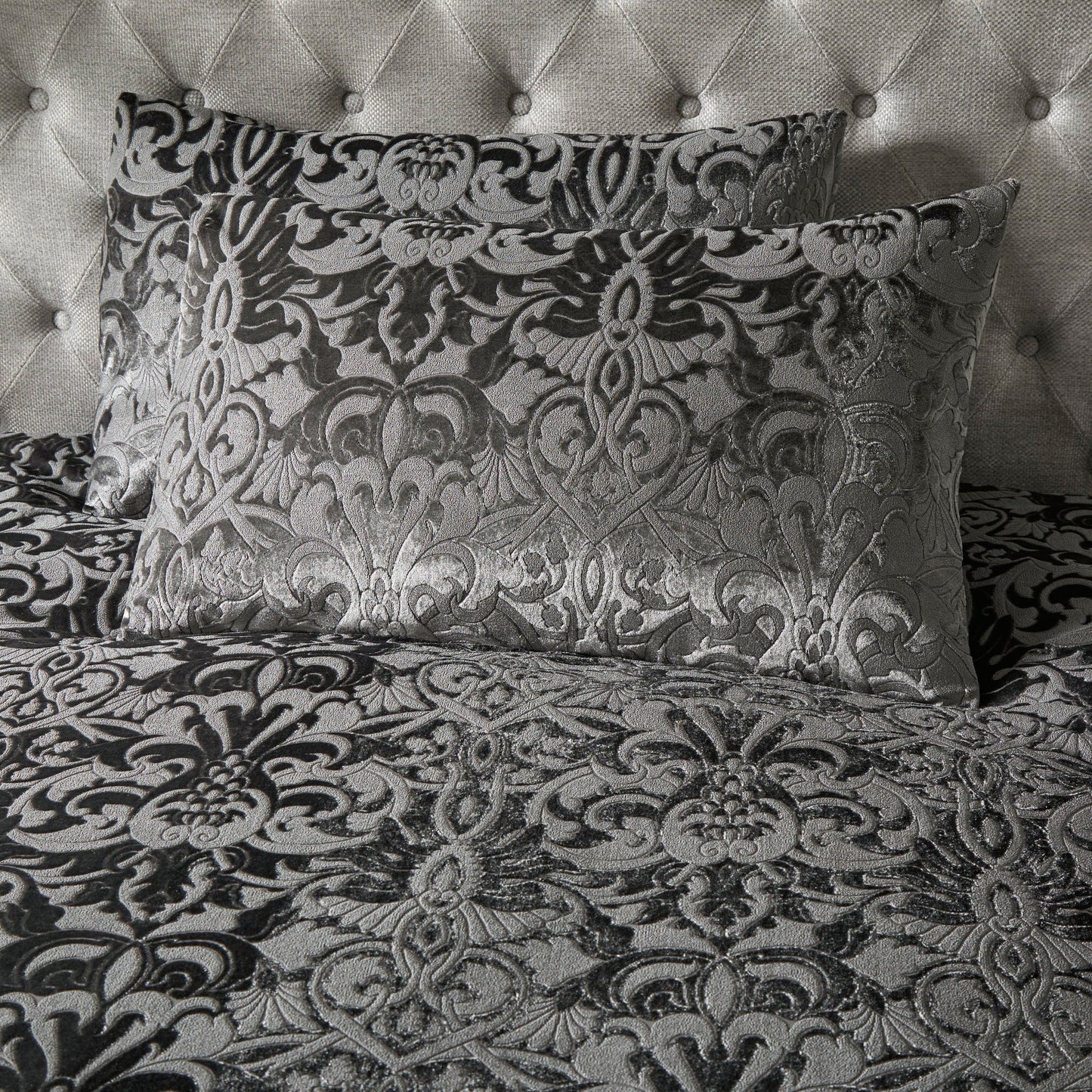 Firenza Duvet Cover Set in Slate