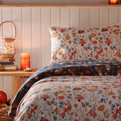 Gonks and Friends Duvet Cover Set in Natural