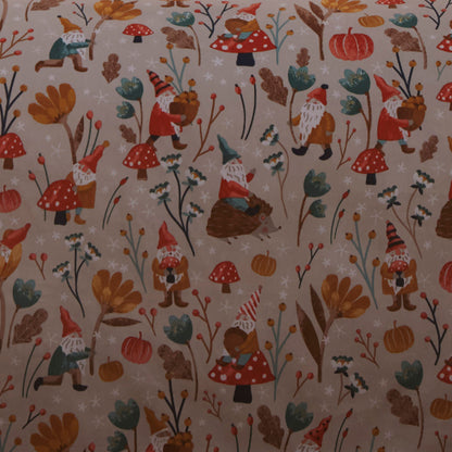 Gonks and Friends Duvet Cover Set in Natural