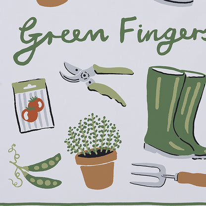 Green Fingers Cotton Tea Towel