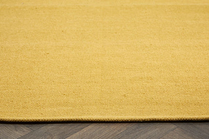 Hug Rug Woven Diamond Rug Gold