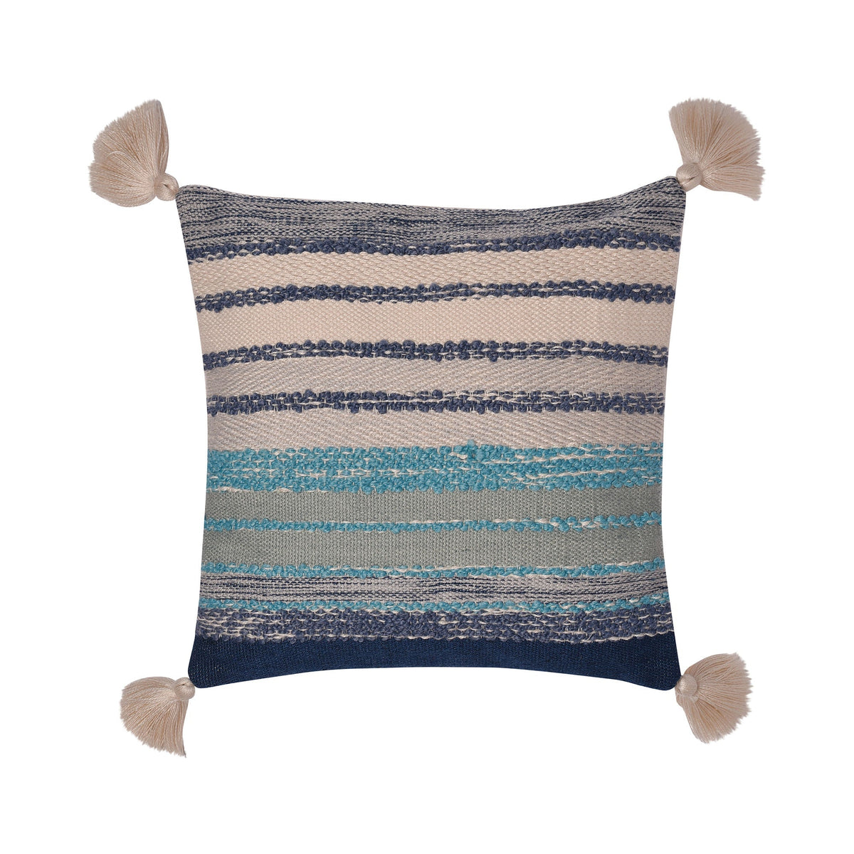 Grayson Outdoor Cushion in Blue 43 x 43cm