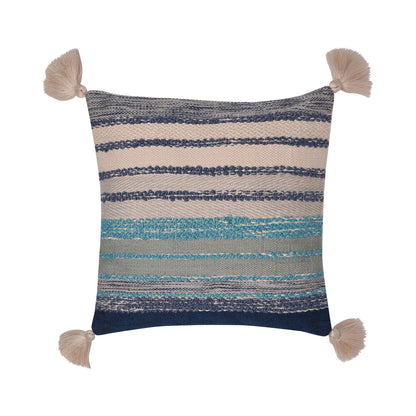 Grayson Outdoor Cushion in Blue 43 x 43cm