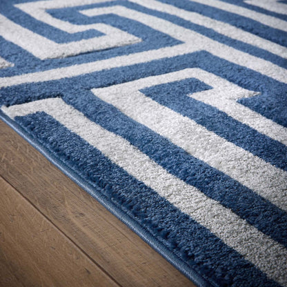 Origins Greek Key Blue