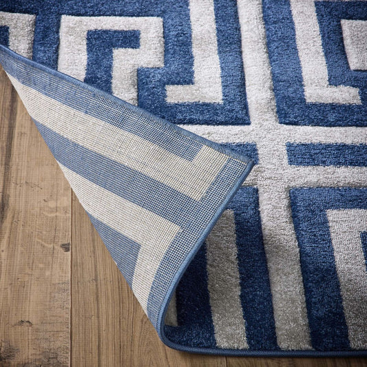 Origins Greek Key Blue