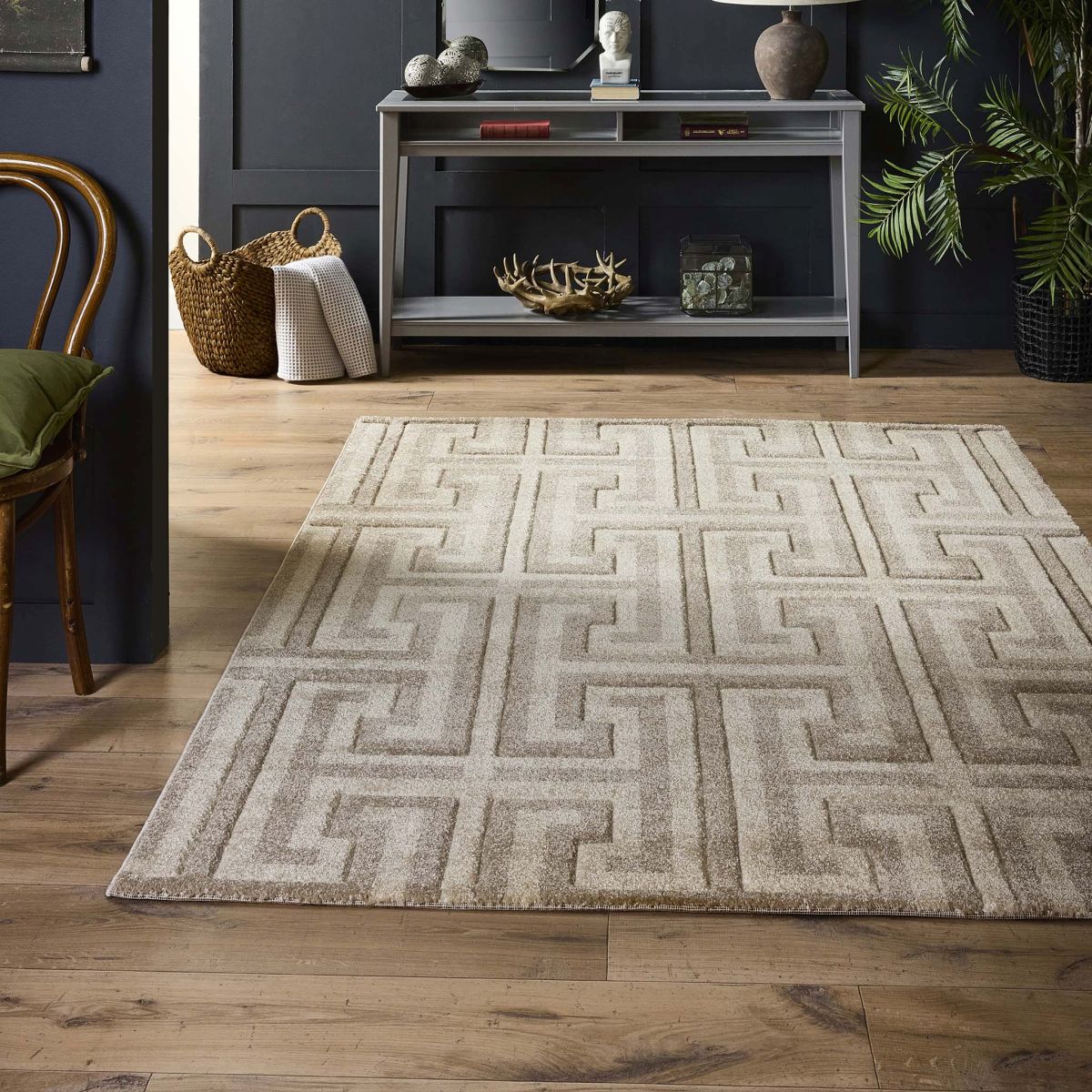 Origins Greek Key Beige Light Vision