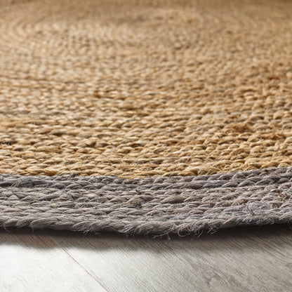 Origins Jute Border Grey