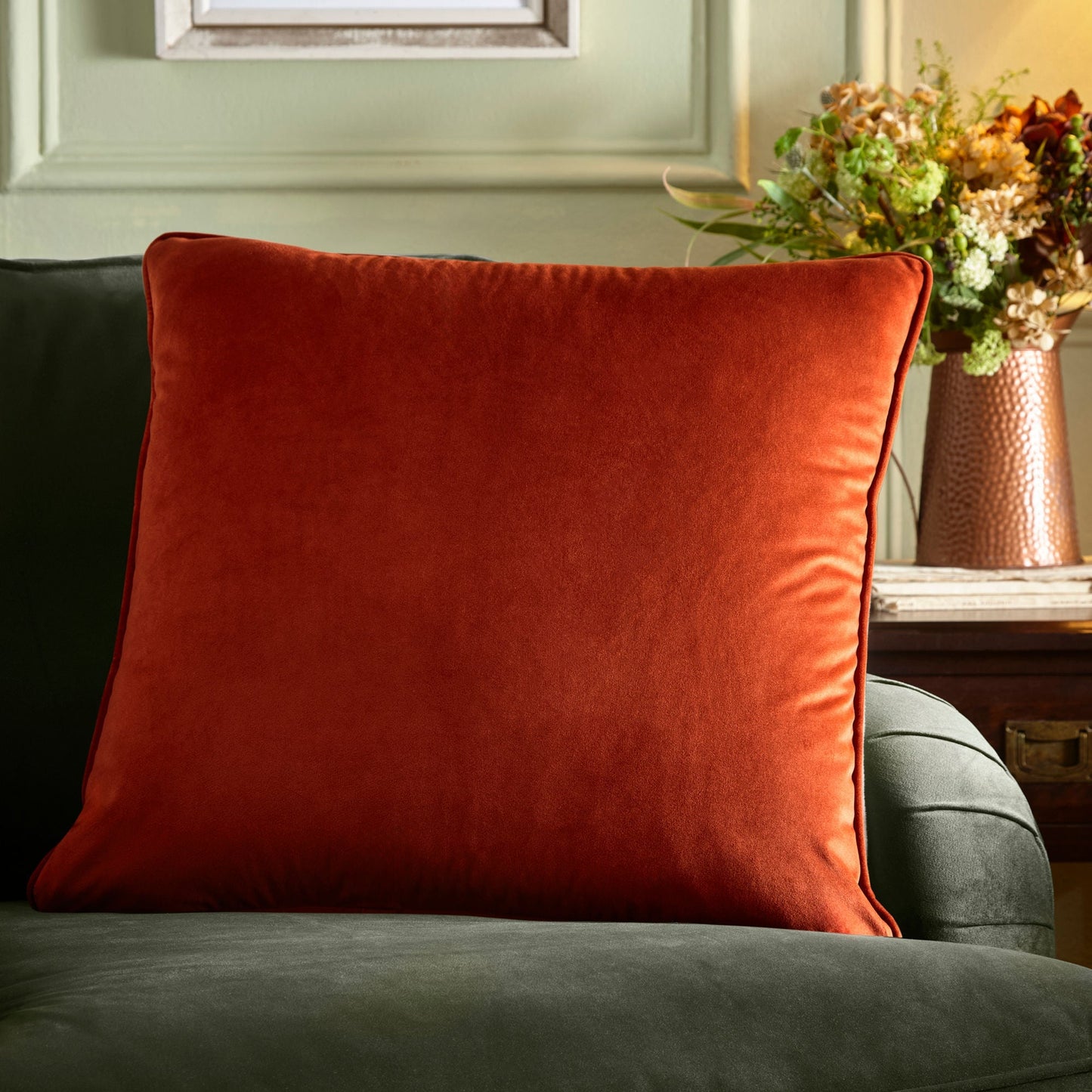 Harlan Cushion in Spice 55 x 55cm - Cushion Cover