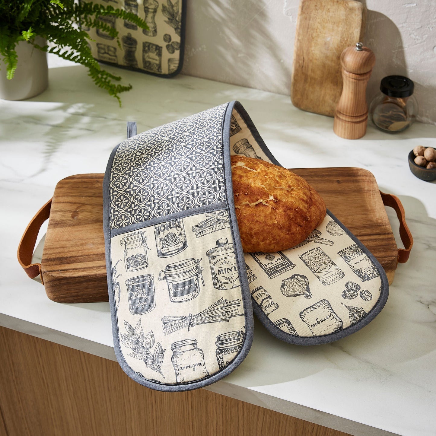 Herbs & Spices Double Oven Glove