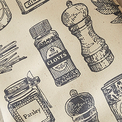 Herbs & Spices Gauntlet Oven Glove