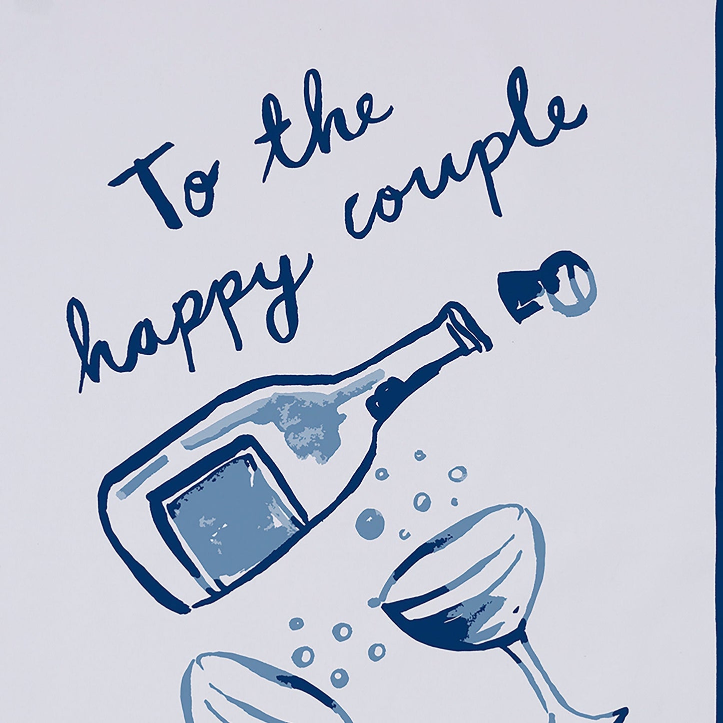 Happy Couple Cotton Tea Towel