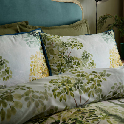Hidden Garden Duvet Cover Set in Green
