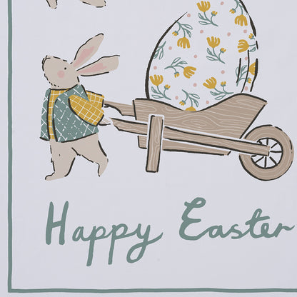 Happy Easter Cotton Tea Towel