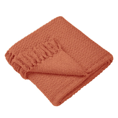 Hayden Throw in Terracotta