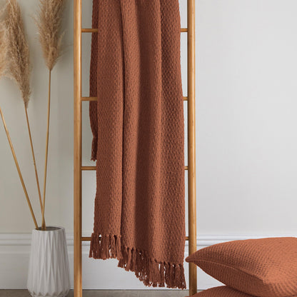 Hayden Bedspread in Terracotta
