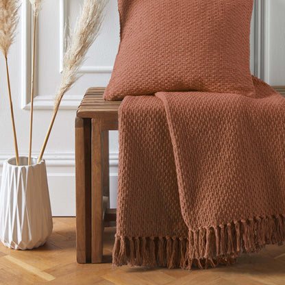 Hayden Throw in Terracotta