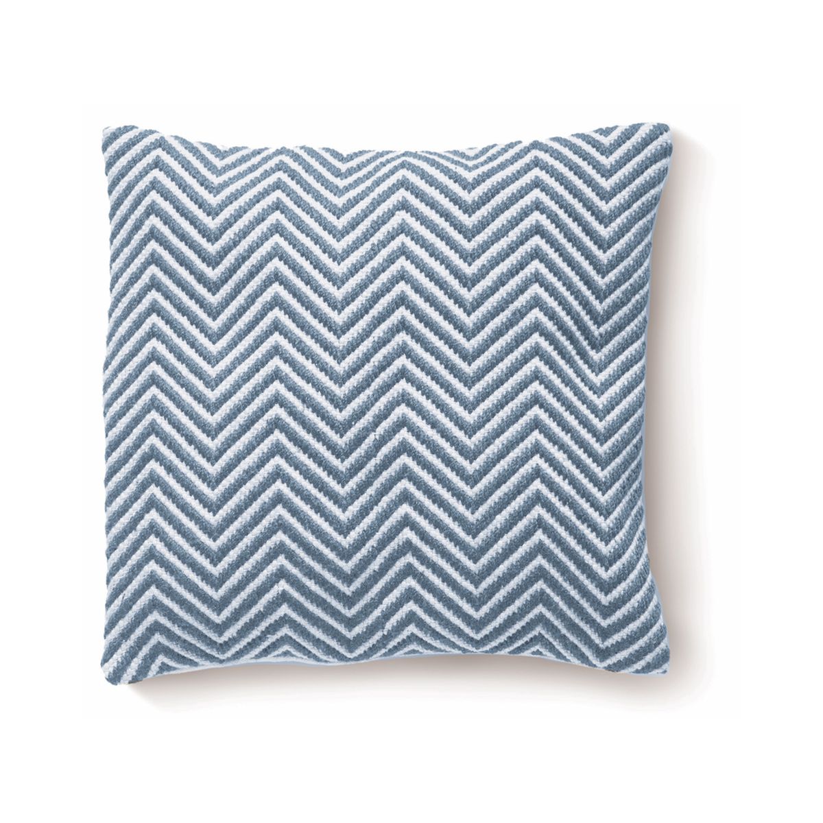 Hug Rug Woven Herringbone Rug Denim Blue