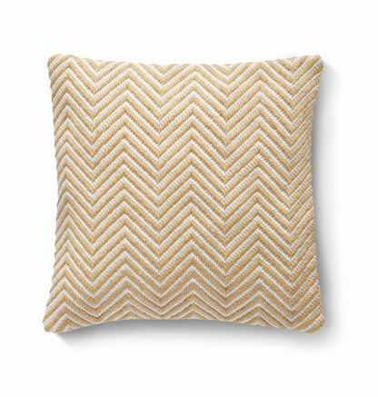 Hug Rug Woven Herringbone Rug Gold