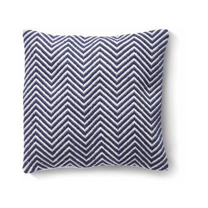 Hug Rug Woven Herringbone Rug Navy