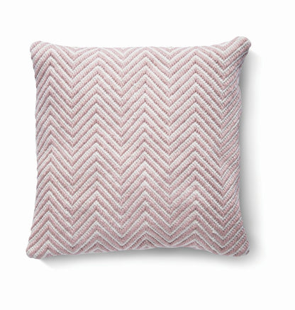 Hug Rug Woven Herringbone Rug Rose