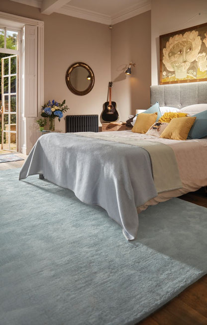 Rug Guru Hush Ice Blue