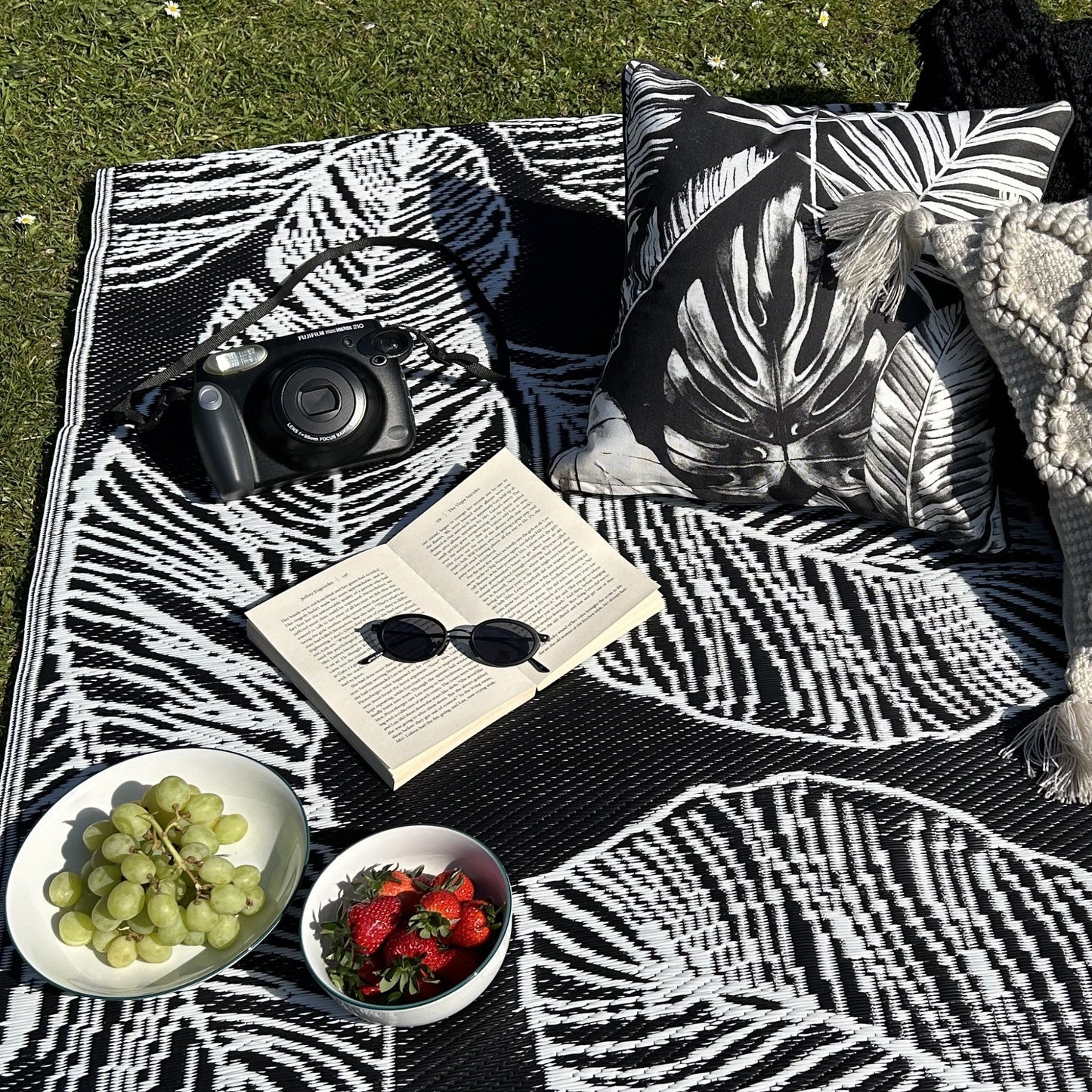 Matteo Outdoor Rug in Black