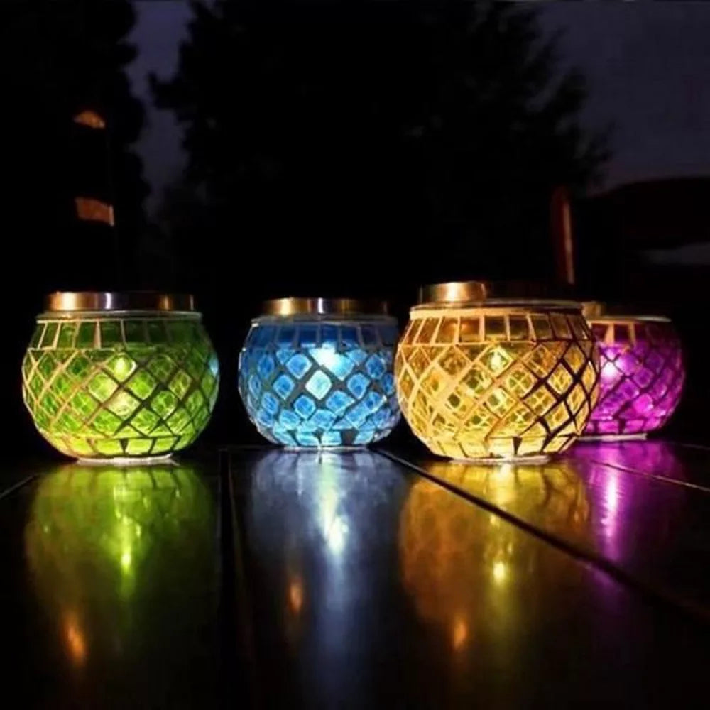 Mosaic Solar Light