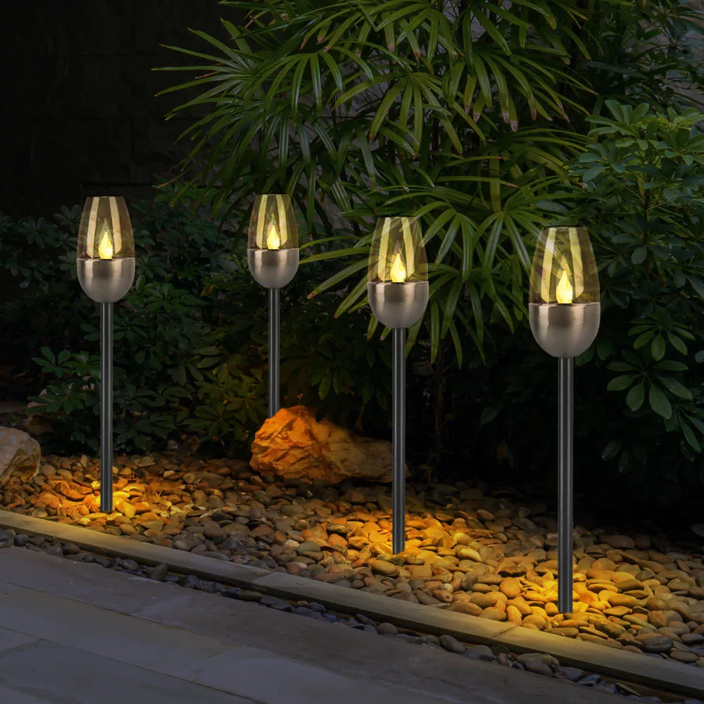 LED Flame Effect Solar Light