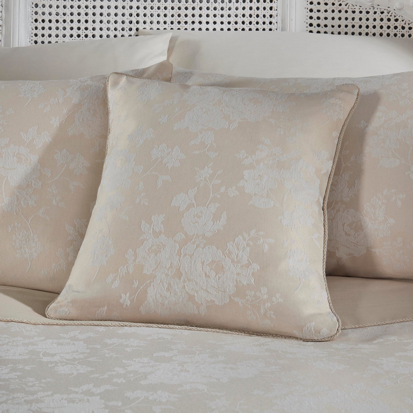 Imelda Cushion in Ivory