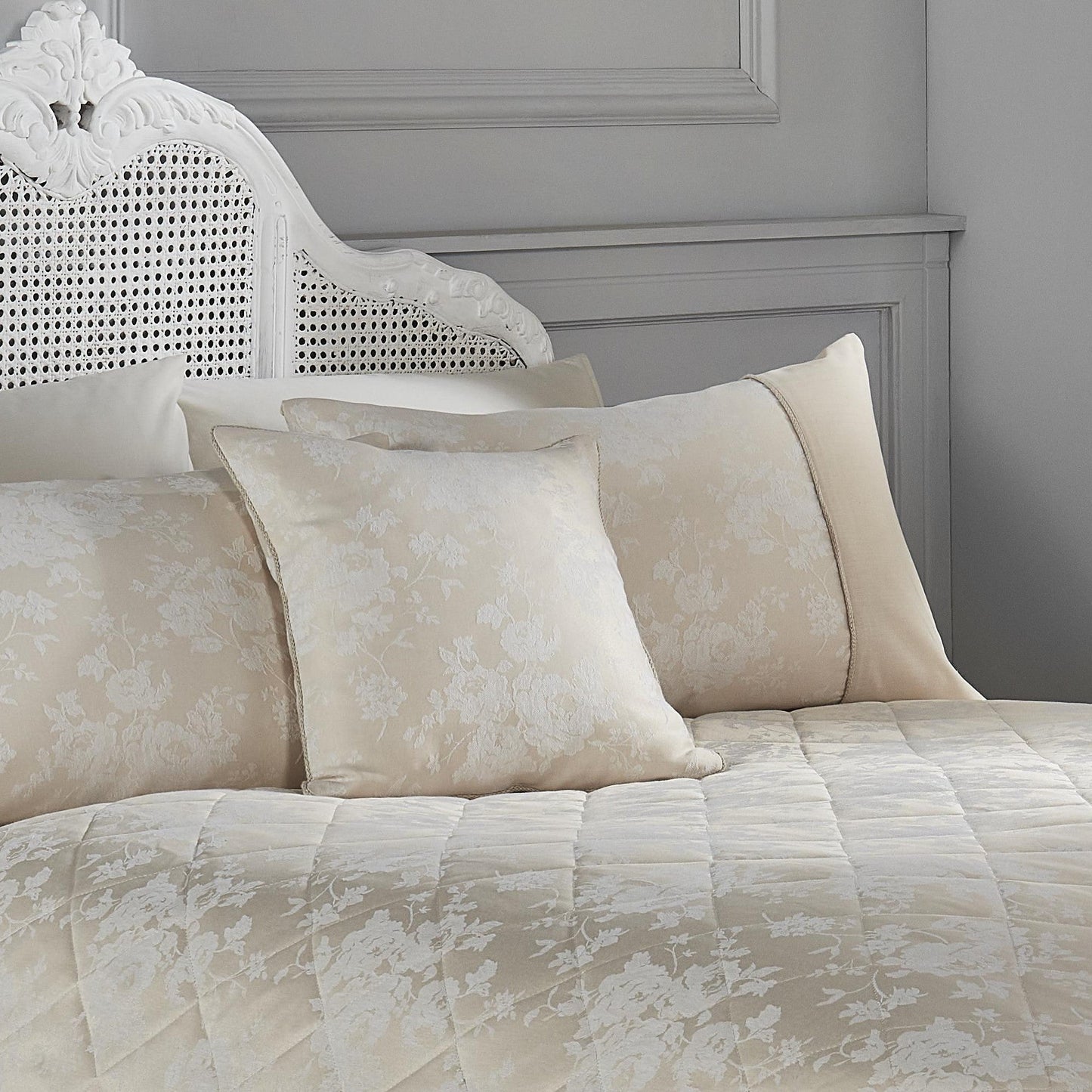 Imelda Cushion in Ivory