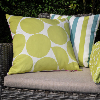 Ingo Outdoor Cushion in Pink/Green