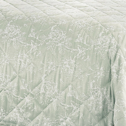 Jasmine Bedspread in Green