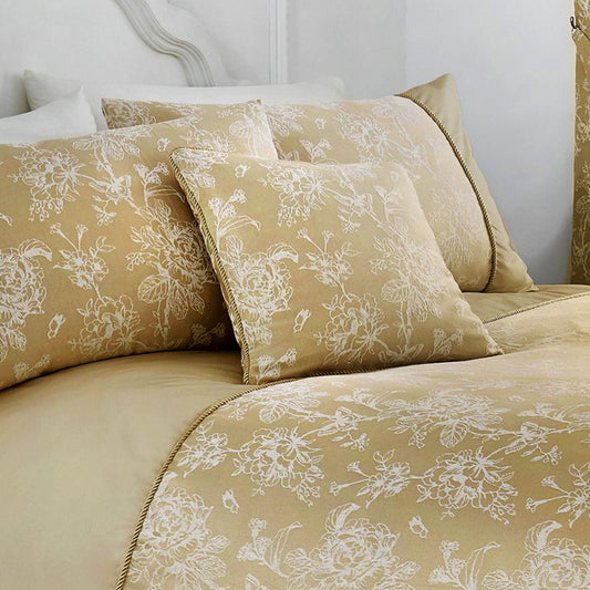 Jasmine Cushion in Champagne