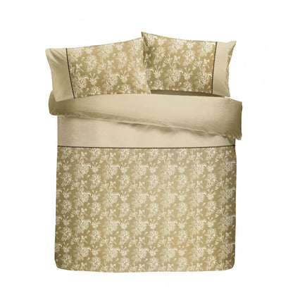 Jasmine Duvet Cover Set in Champagne