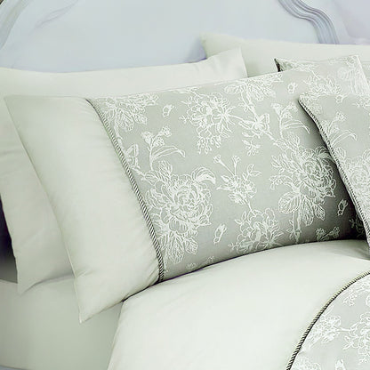 Jasmine Duvet Cover Set in Green