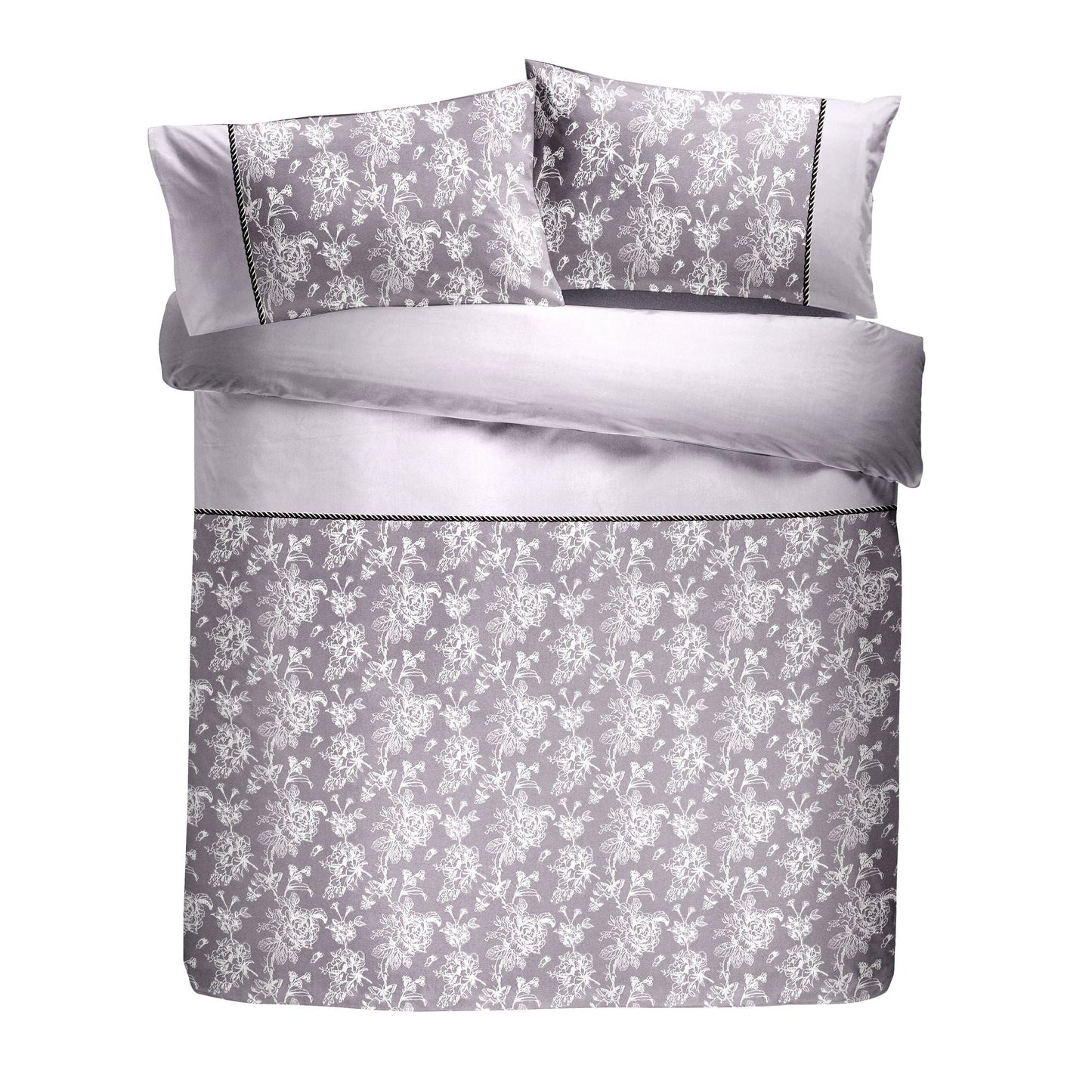 Jasmine Duvet Cover Set in Lavender