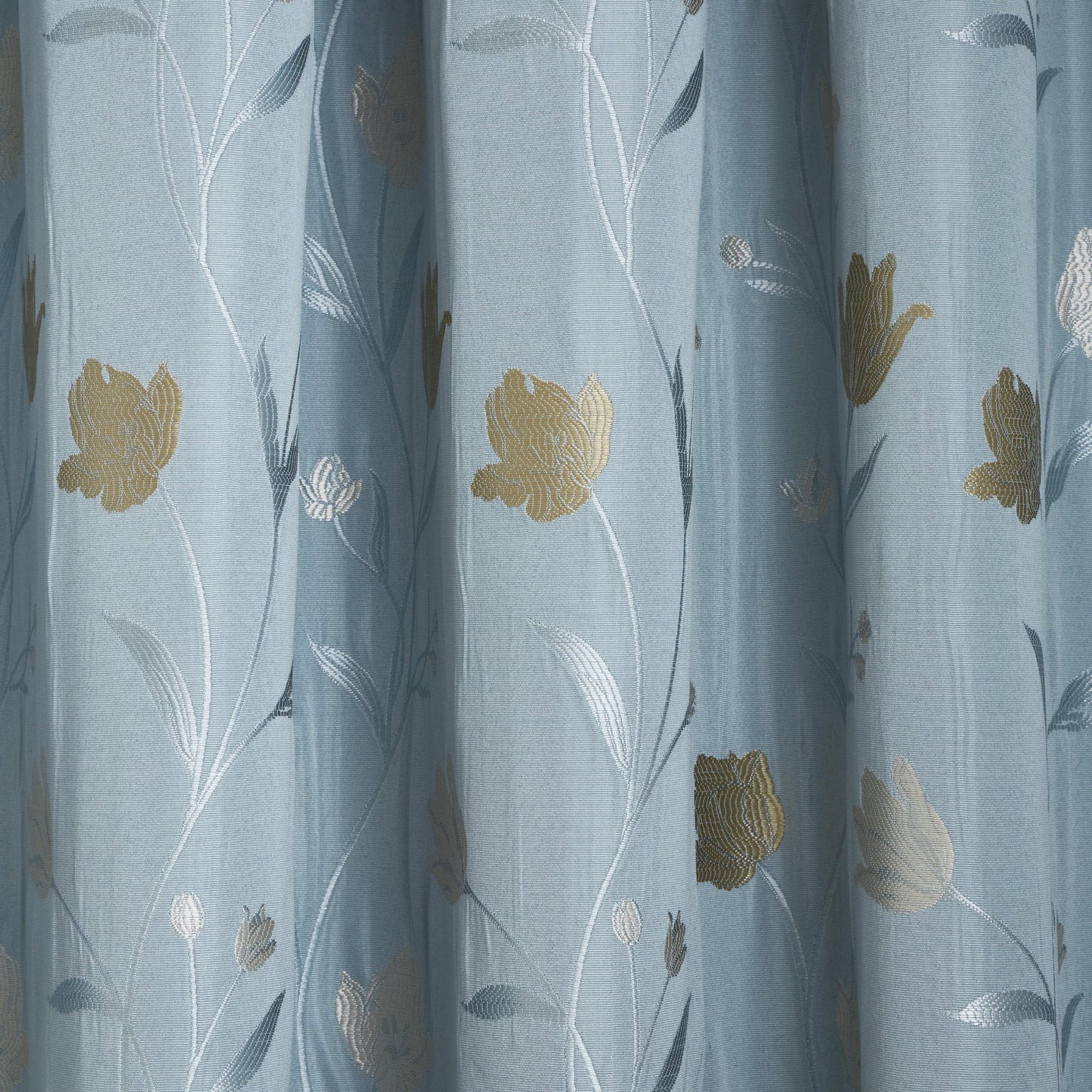 Juliette Curtain Tiebacks in Duck Egg