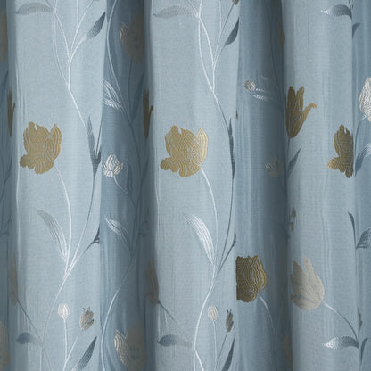 Juliette Curtain Tiebacks in Duck Egg