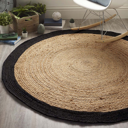 Origin Jute Border Black