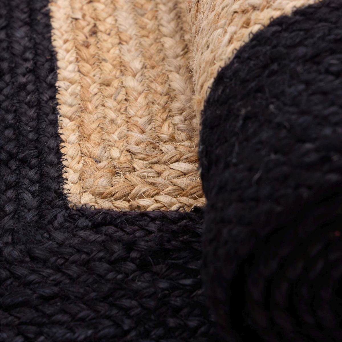 Origin Jute Border Black