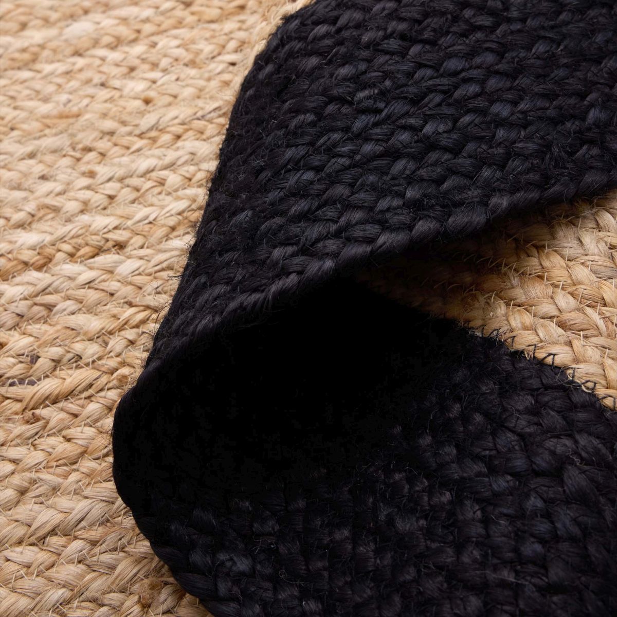Origin Jute Border Black