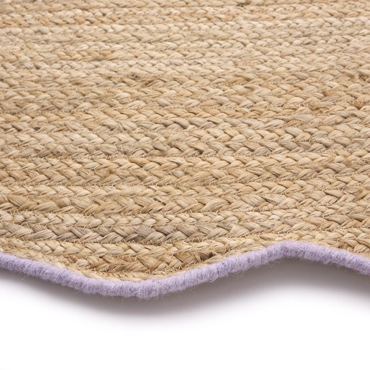 Origin Jute Scalloped Lilac